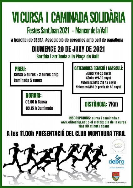 VI cursa i caminada solidària