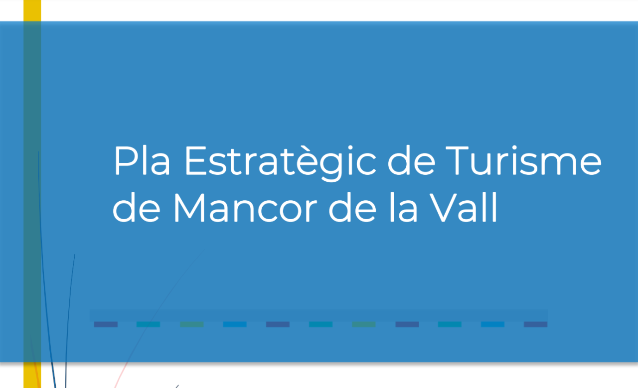 Pla Estratègic de Turisme de Mancor de la Vall