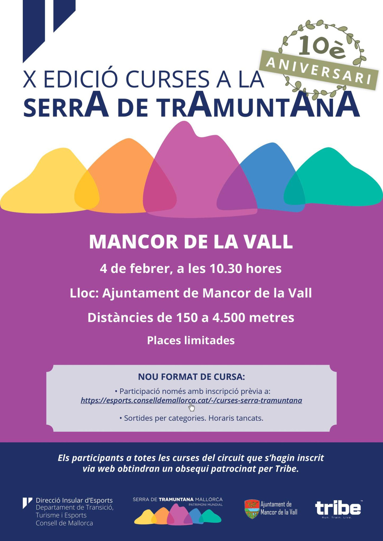 CURSA INFANTIL SERRA DE TRAMUNTANA A MANCOR DE LA VALL