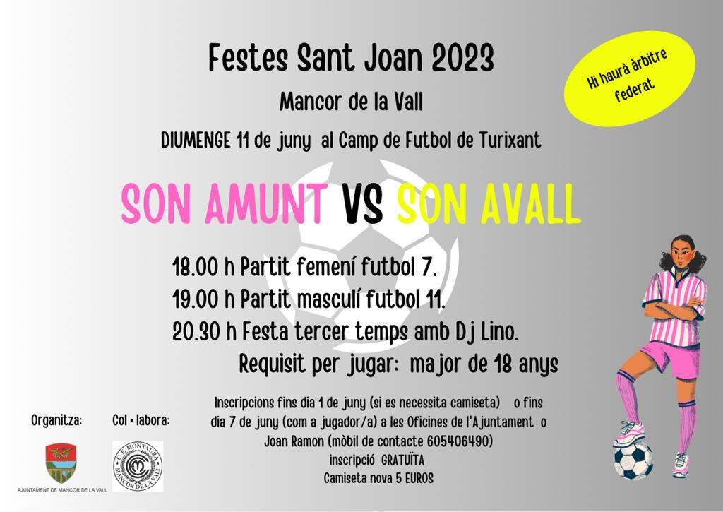 FESTA DE SON AMUNT - SON AVALL
