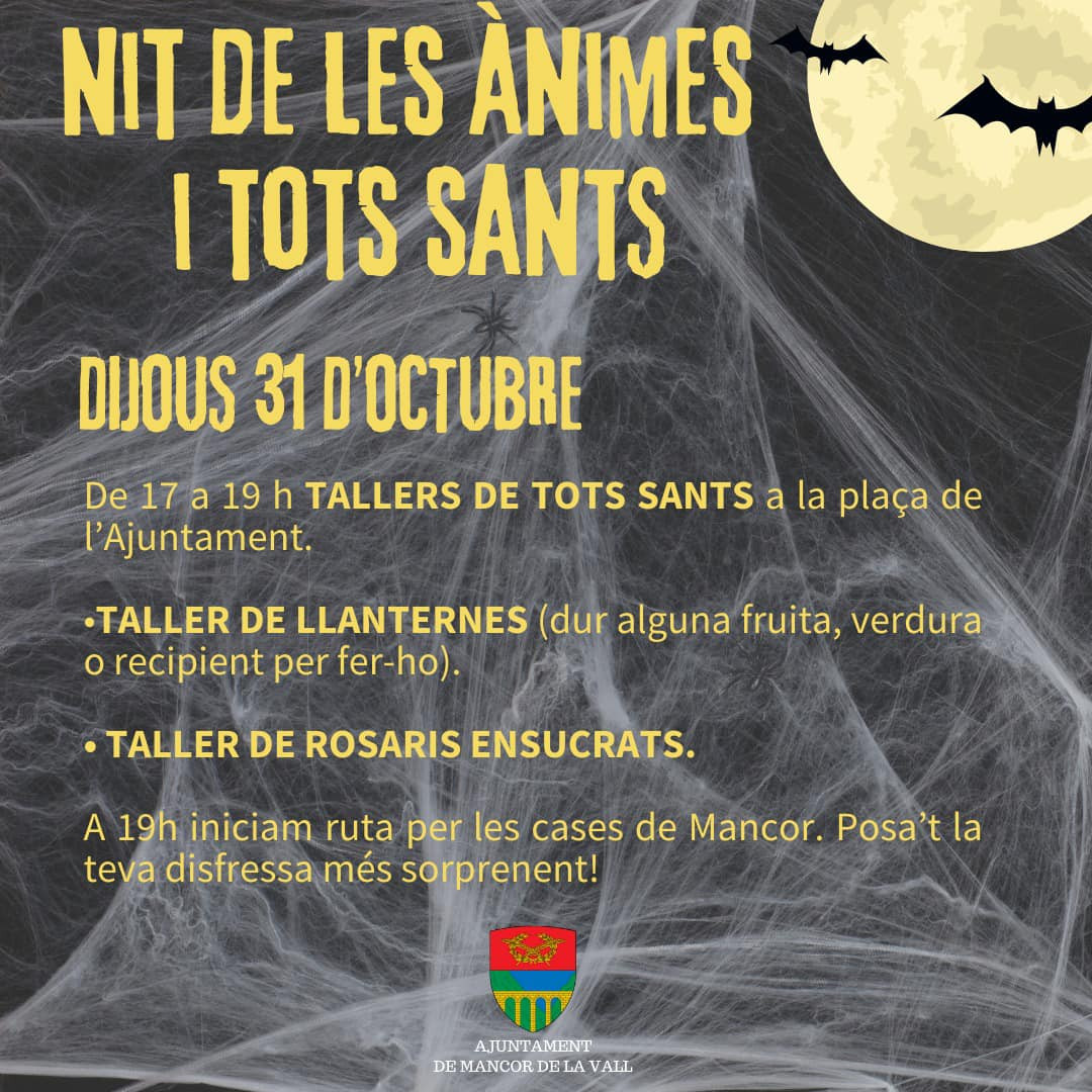 NIT DE LES ÀNIMES i TOTS SANTS