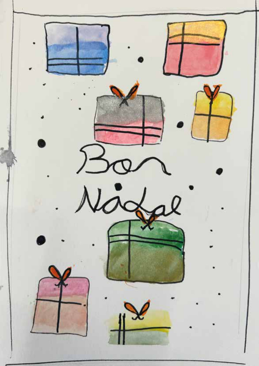 Corones de Nadal i piscolabis