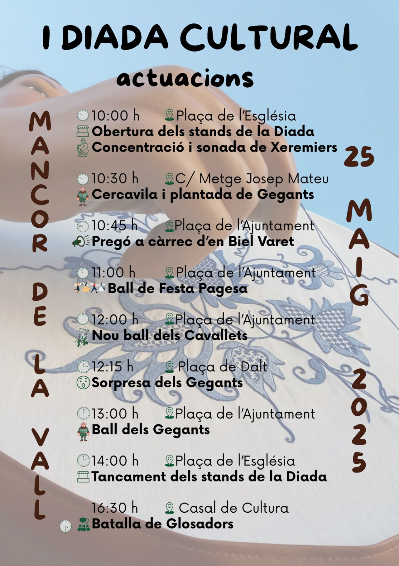 I DIADA de la CULTURA POPULAR a Mancor de la Vall