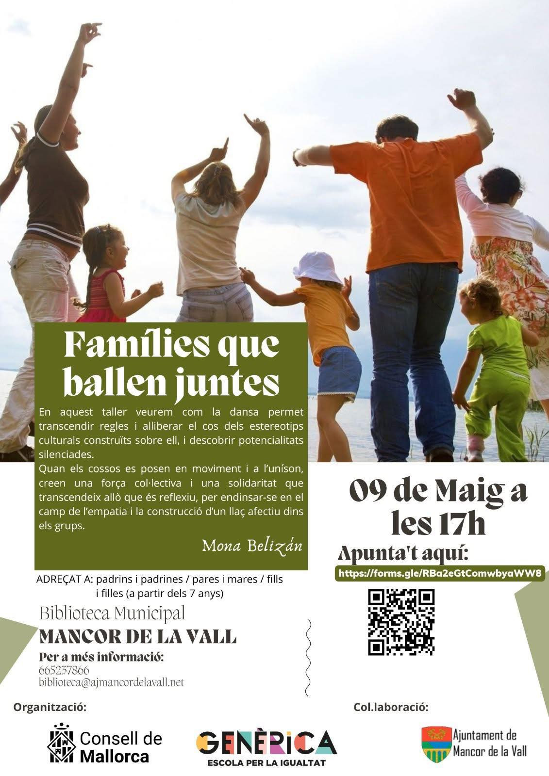 Taller: Famílies que ballen juntes     