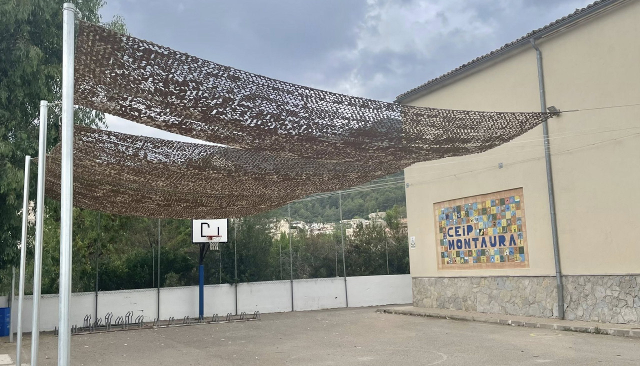 ombrejos als centres escolars
