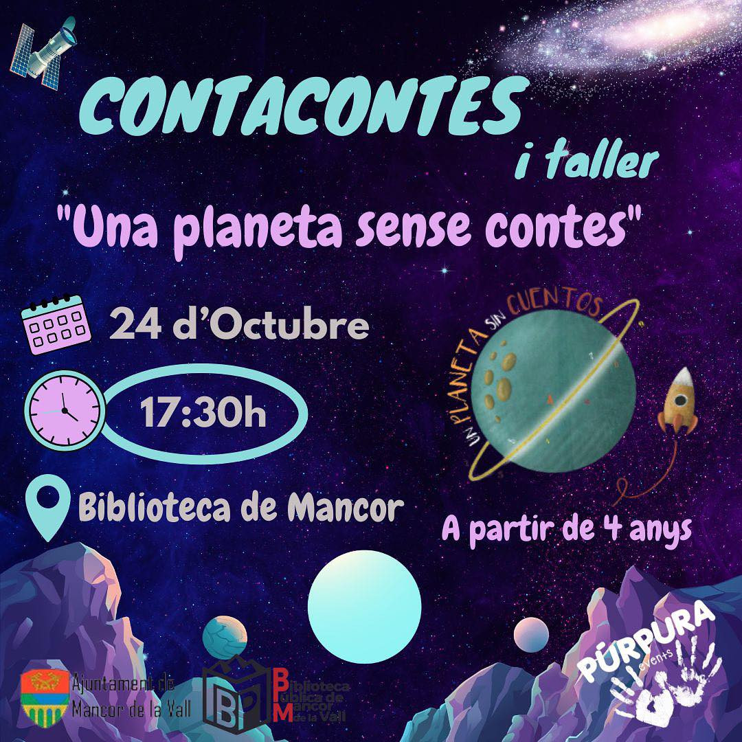Contacontes "Un planeta sense contes"