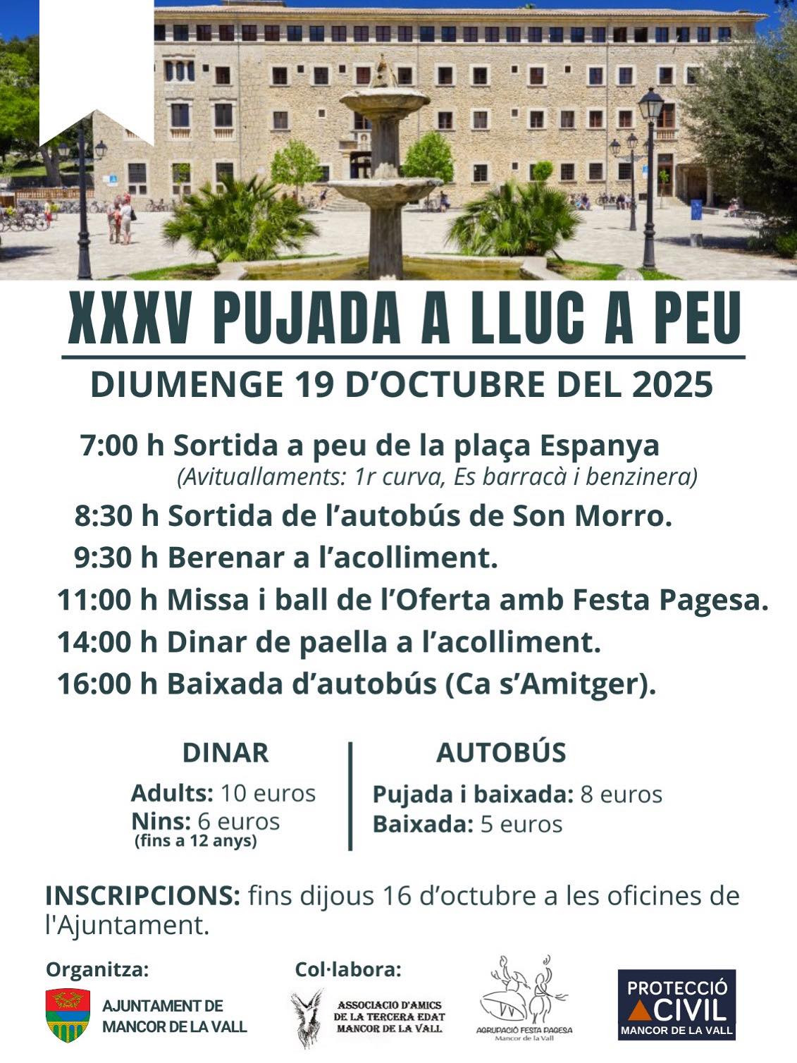 XXXV PUJADA A LLUC A PEU